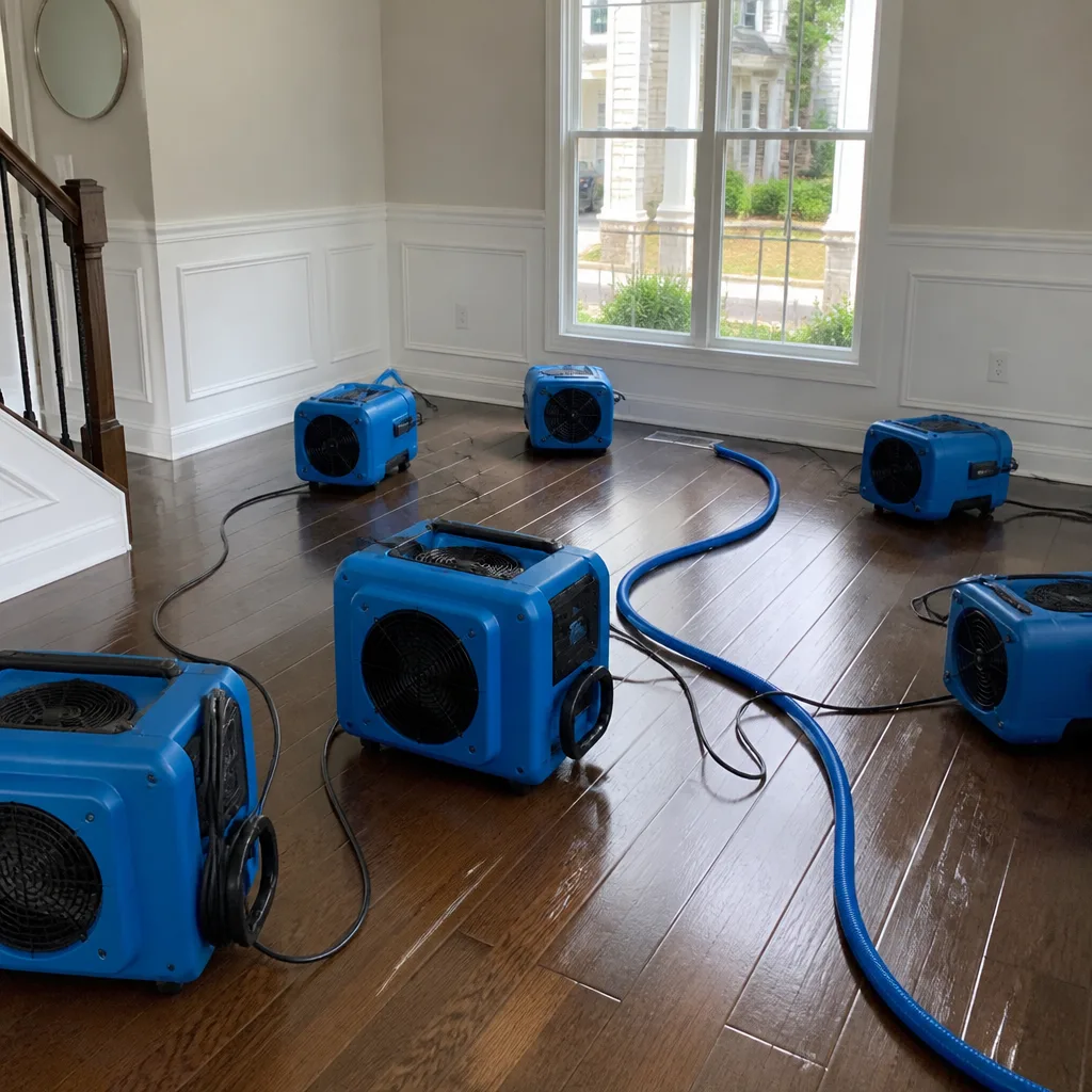 Water damage drying